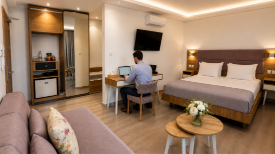 Business accommodation in Nicosia at Hypnos Boutique Hotel