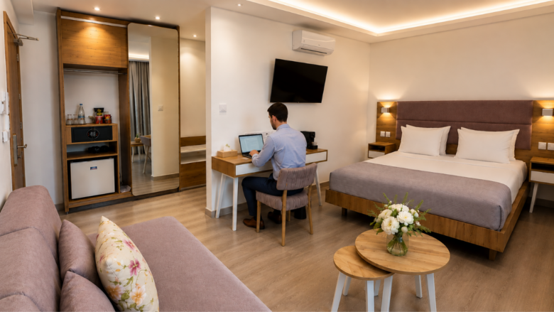 Business accommodation in Nicosia at Hypnos Boutique Hotel
